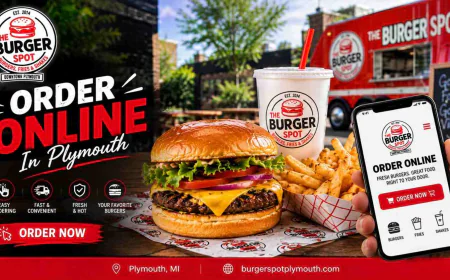 Burger Spot Order Online In Plymouth: Fresh Burgers Made Easy