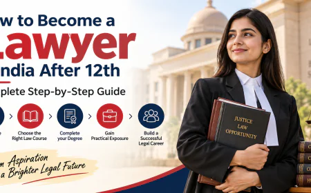 How to Become a Lawyer in India After 12th: Complete Step-by-Step Guide