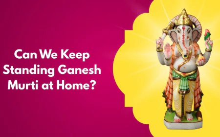 Can We Keep Standing Ganesh Murti at Home?