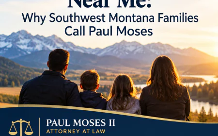 Divorce Attorney Near Me: Why Southwest Montana Families Call Paul Moses