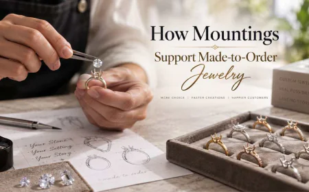 How Mountings Support Made-to-Order Jewelry