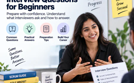 Top Scrum Master Interview Questions for Beginners