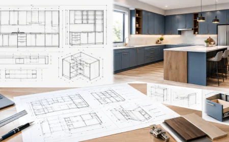 Cabinet Shop Drawings for Precise Fabrication and Installation