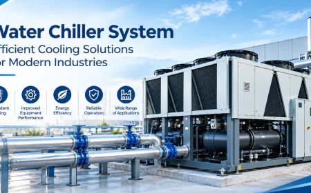Water Chiller System for Efficient Industrial Cooling