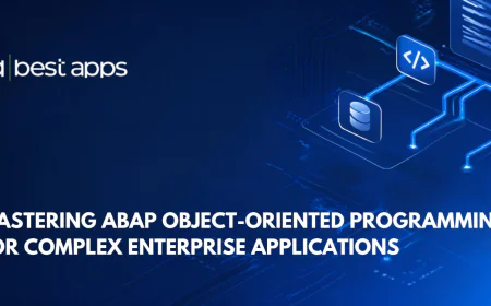Mastering ABAP Object-Oriented Programming for Complex Enterprise Applications