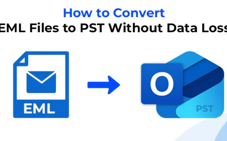 How to Convert EML Files to PST Without Data Loss?