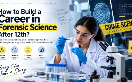 How to Build a Career in Forensic Science After 12th?