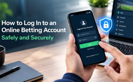 How to Log In to an Online Betting Account Safely and Securely
