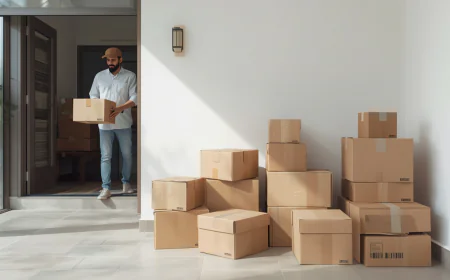 Send Parcels Online in India from Home or Office