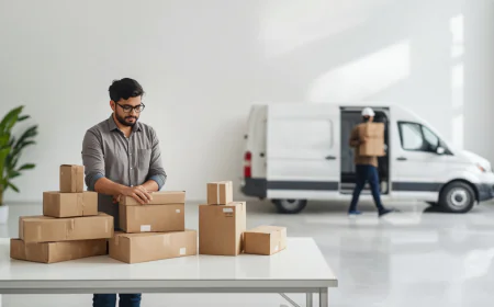 Smart Courier Booking for Convenient Parcel Delivery