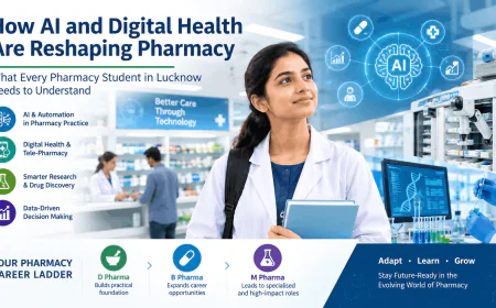 AI Digital Health Reshaping Pharmacy Careers Lucknow
