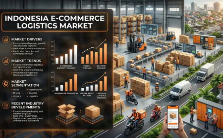 Indonesia E-Commerce Logistics Market 2026 | Size, Growth, and Forecast by 2034