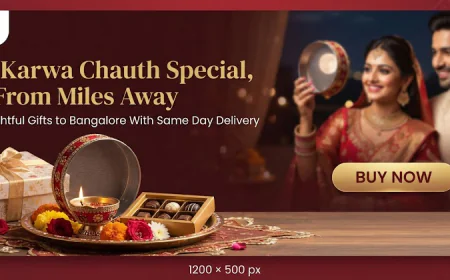 Last Minute Karwa Chauth Gifts in Bangalore With Same Day Delivery