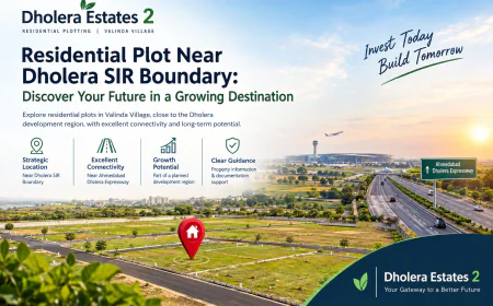 Valinda Village Dholera Location: Explore a Promising Residential Destination