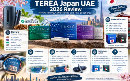 TEREA Japan UAE 2026 Review: Flavors, Quality, Compatibility, and Real Experience