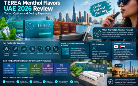 TEREA Menthol Flavors UAE 2026 Review: Tested Options and Cooling Experience