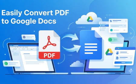 Easily Convert PDF to Google Docs (2026)