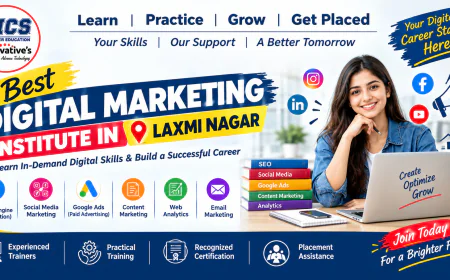 Best Digital Marketing Institute in Laxmi Nagar | DICS