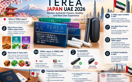 TEREA Japan UAE 2026 Review: Authentic Flavors, Quality, and Real User Experience