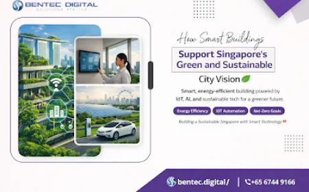 How Smart Buildings Support Singapore’s Green and Sustainable City Vision