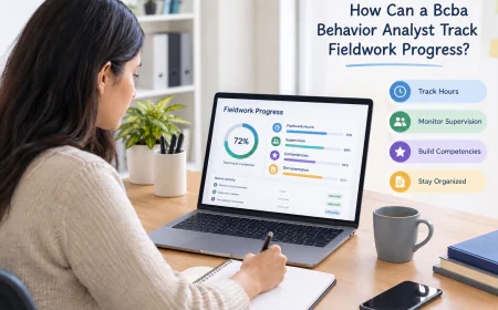 How Can a Bcba Behavior Analyst Track Fieldwork Progress?