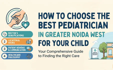 How to Choose the Best Pediatrician in Greater Noida West for Your Child