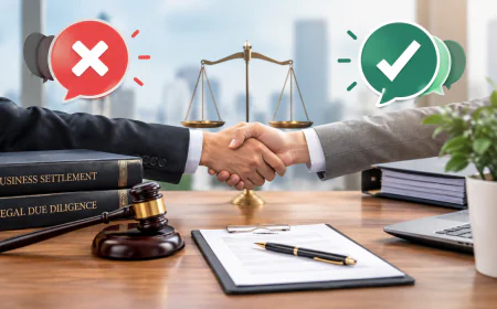 6 Myths and Facts About Business Settlement and Legal Due Diligence