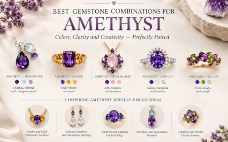 Best Gemstone Combinations for Amethyst