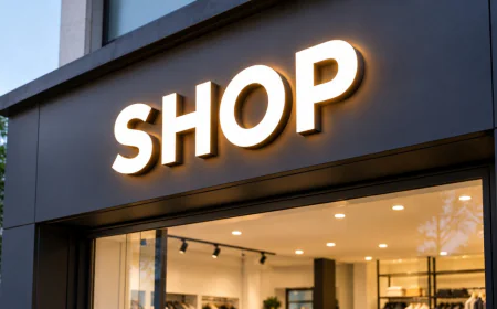 How to Choose the Best LED Letters for a Shop Front in Delhi