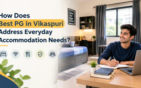 How Does Best PG in Vikaspuri Address Everyday Accommodation Needs?