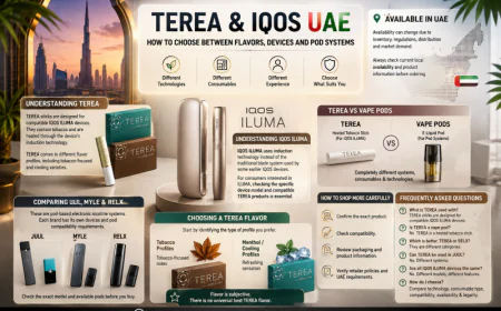 TEREA and IQOS UAE: How to Choose Between Flavors, Devices and Pod Systems