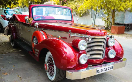Vintage Car Rental in Jaipur: Experience the Charm of Classic Luxury
