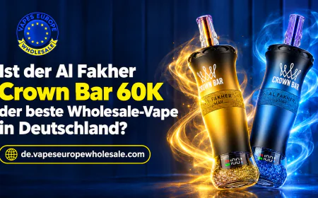 Ist der Al Fakher Crown Bar 60K der beste Wholesale-Vape in Deutschland?