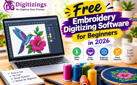 Free Embroidery Digitizing Software for Beginners in 2026