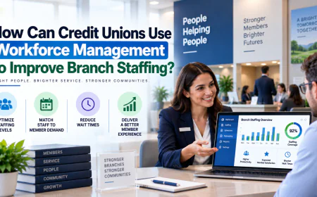 How Can Credit Unions Use Workforce Management to Improve Branch Staffing?