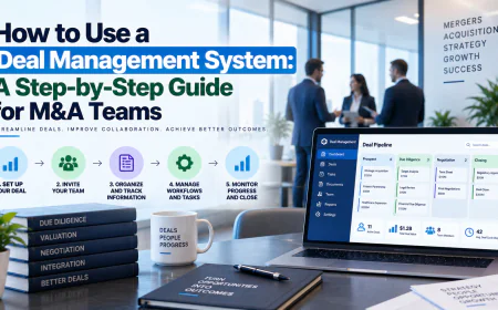 How to Use a Deal Management System: A Step-by-Step Guide for M&A Teams
