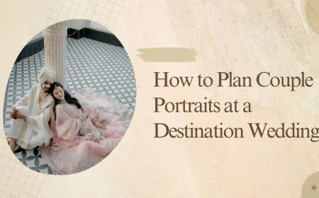How to Plan Couple Portraits at a Destination Wedding