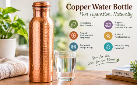Copper Water Bottle Benefits Uses and How to Choose the Right One