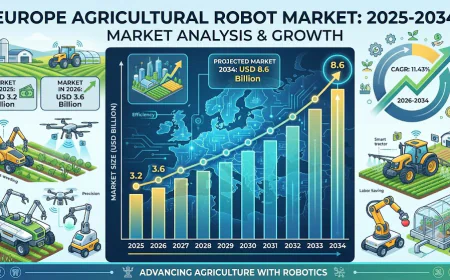 Europe Agricultural Robot Market: Why Labor Shortages Are Accelerating Farm Automation Faster Than Any Policy Ever Could