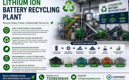 Lithium-Ion Battery Recycling Plant: Process, Compliance and Business Potential 2026