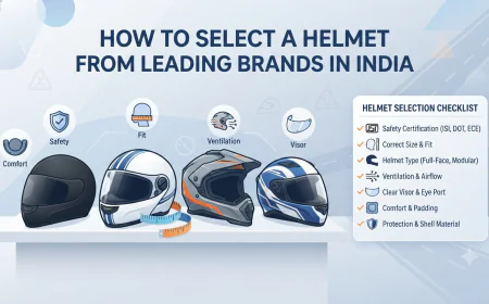 How to Select a Helmet from Leading Brands in India