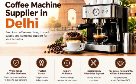 Choosing the Right Coffee Machine for Your Business in Delhi
