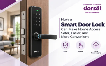 How a Smart Door Lock Can Make Home Access Safer, Easier, and More Convenient
