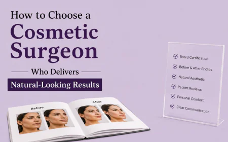 How to Choose a Cosmetic Surgeon Who Delivers Natural-Looking Results