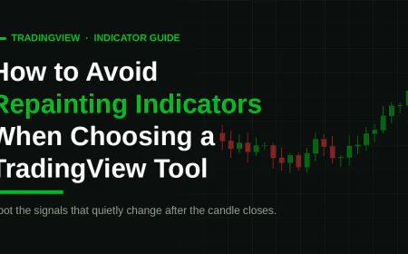 How to Avoid Repainting Indicators When Choosing a TradingView Tool