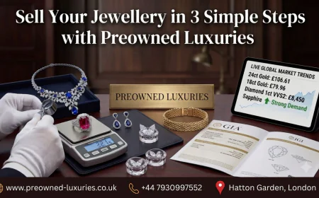 Sell Your Jewellery in 3 Simple Steps with Preowned Luxuries
