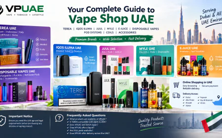 Vape Shop UAE: Explore TEREA, IQOS, E-Juice, JUUL and MYLE Products