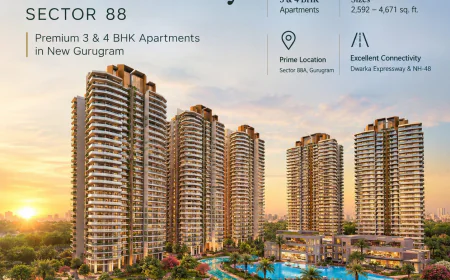 Cocoa County 88A Gurgaon – 3, 4 & 4.5 BHK Luxury Flats
