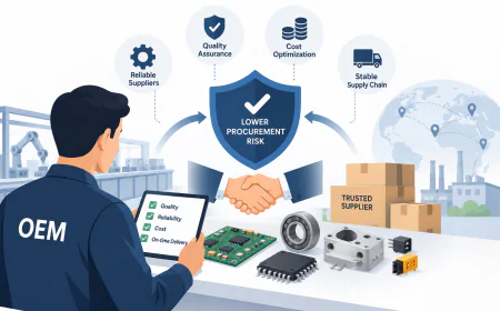 How OEMs Can Reduce Procurement Risks Through Strategic Component Sourcing