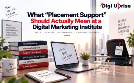 What "Placement Support" Should Actually Mean at a Digital Marketing Institute
